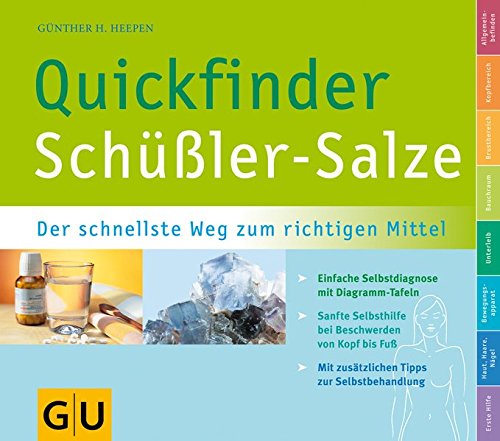 Schüßler-Salze, Quickfinder (GU Quickfinder Körper, Geist & Seele)