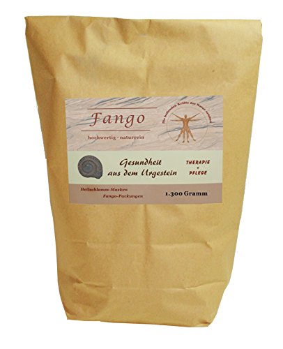Natur-Fango im Beutel - 1.300 Gramm - für heiße Fango - Schlamm-Packungen