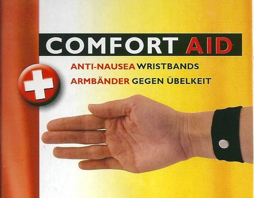 SET Comfort Aid 4 Armbänder gegen Übelkeit Akupressur Reisekrankheit Erbrechen