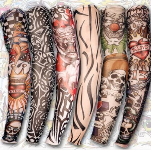 Monkeybrother Temporary Gefälschte-Slip Tattoo Sleeves Arm Strümpfe