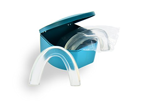 Doctor Bite Start – 2 x selbstmodelliernde super dünne Aufbissschiene gegen Bruxismus, Schnarchen und Zähneknirschen