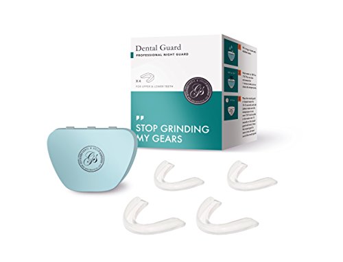 Grace & Stella Co. Professionelle Zahnärztliche Guard - Pack 4 - Stoppt Zähneknirschen, Bruxismus & Zähne Ballte Beseitigt