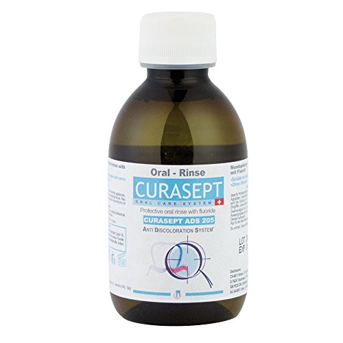 Curaprox Curasept ADS 205 Mundspülung 0.05% CHX + 0.05% F, 1er Pack (1 x 200 ml)