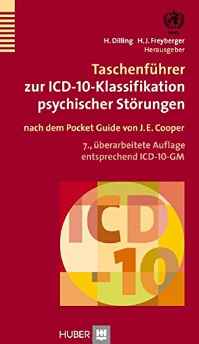 Taschenführer zur ICD–10–Klassifikation psychischer Störungen: nach dem Pocket Guide von J.E. Cooper