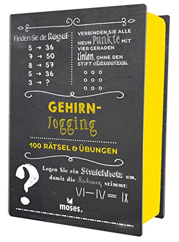 Quiz-Box Gehirnjogging: 100 Rätsel & Übungen (Quiz-Boxen)