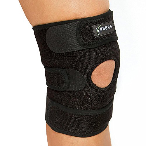 Atmungsaktive Kniebandage + Hochwertige Knieorthese schützt u. beugt Verletzungen vor + Stabilisierend + Schmerzlindernd + Entlastung beim Sport u. bei Belastungen + Universalgröße für Damen u. Herren