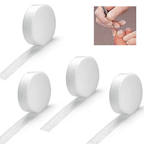 4x Nagelfalztamponade Copoline, Kosmetex Tamponade für Nägel-Nagelfalz, Tamponadebinde 1cm breit, 4x Tamponade