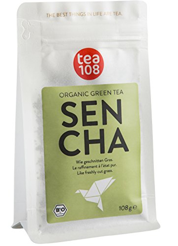 Bio Sencha Grüntee - für 108 Tassen, lose Blätter - Grüner Tee von Tea 108