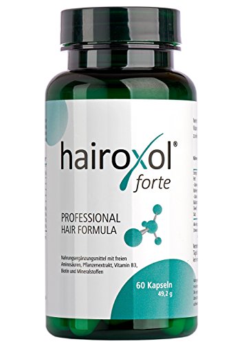 HAIROXOL - Die Lösung gegen Haarausfall | Hochdosiert | Revolutionäre Formel | 60 Haarwuchsmittel Kapseln für Frauen und Männer