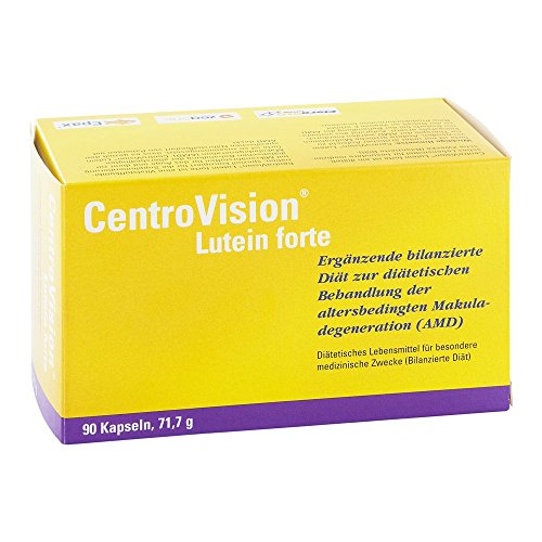 Centrovision Lutein forte Omega 3 Kapseln 90 stk