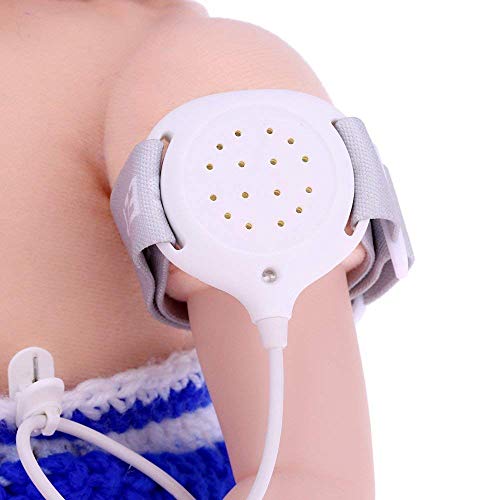 Anself Praktisch Bettnässer Alarm Feuchtigkeitssensor mit Ton und Vibration für Topftraining