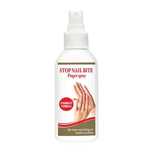 Spray gegen Fingernagelkauen von Stop Nail Bite | 100ml | Spray gegen Fingernägelkauen, Nagelbeißen & Daumenlutschen | Natürliches Spray gegen Fingernägel kauen für Kinder & Erwachsene