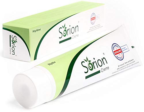 Sorion Creme 50 g - Auch zur Hautpflege bei Schuppenflechte und Neurodermitis geeignet. Mit Kokosöl, Neem, Rubia Cordifolia, Kurkuma und Wrightia tinctoria
