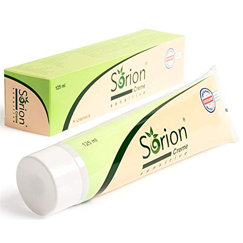 Sorion Creme Sensitive - Ayurvedische Repair Pflege bei Hautirritationen, Neurodermitis, Schuppenflechte, Juckreiz und Ekzemen (125 ml)